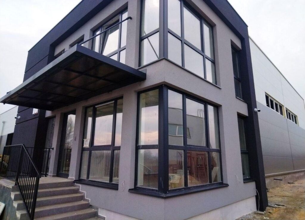 Photo inspiration: Assess Drive Level Rents Focused Space Design Reference: Warehouse For Rent In Skopje Ilinden 1000M² New With Office